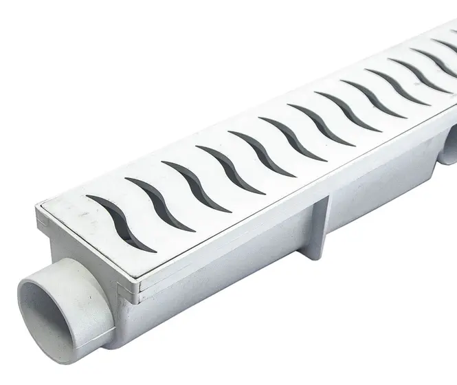 GRELHA PLASTICA C/COLETOR BRANCO – GLOBAL PLASTIC