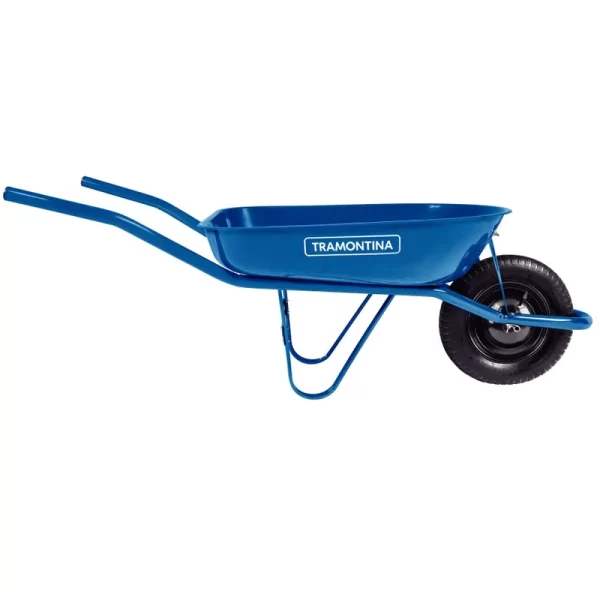CARRINHO DE MÃO 55L METAL AZUL - TRAMONTINA