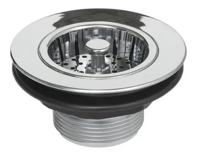 RALO VÁLVULA PIA/LAVATÓRIO TELA AÇO INOX – OVERTIME