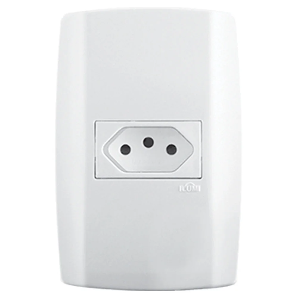 TOMADA 2P + 10A VERTICAL SLIM 80140 – ILUMI