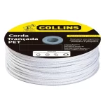 CORDA TRANÇADA DE POLIPROPILENO 3MM BRANCA – COLLINS