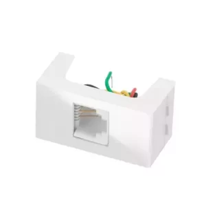 MODULO TOMADA RJ11 2 FIOS  RECTA BR - BLUX
