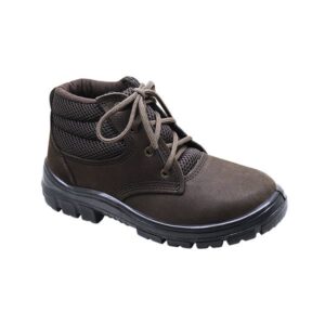 BOTINA NOBUCK VELCRO PU MARROM 41   - IMBISEG