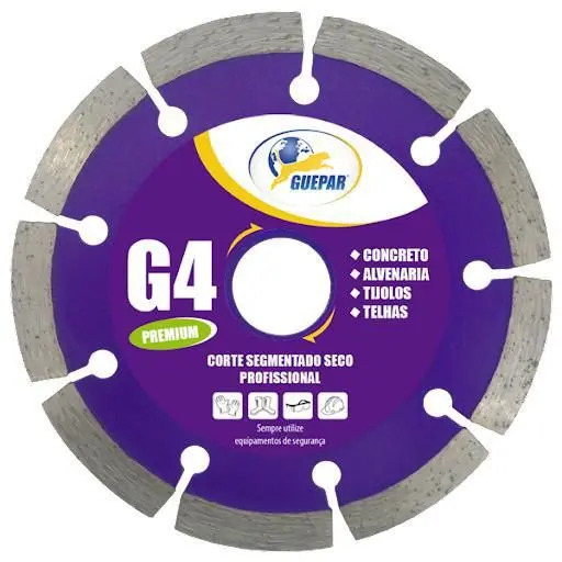 DISCO DE CORTE SEGMENTADO SECO G4 – GUEPAR