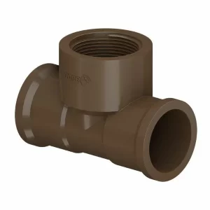 TE SOLDÁVEL COM ROSCA 25MM X 3/4"  - TIGRE